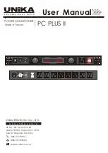 Unika PC PLUS II User Manual preview