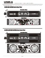 Preview for 4 page of Unika X-3000 User Instructions