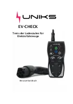 Предварительный просмотр 54 страницы Uniks EV CHECK Manual