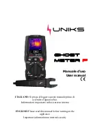 Uniks GHOST METER F User Manual предпросмотр