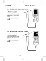 Предварительный просмотр 17 страницы Uniks GHOST METER F User Manual