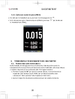 Предварительный просмотр 20 страницы Uniks GHOST METER F User Manual