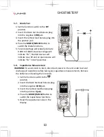 Предварительный просмотр 53 страницы Uniks GHOST METER F User Manual