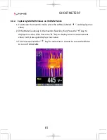 Предварительный просмотр 61 страницы Uniks GHOST METER F User Manual