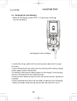 Предварительный просмотр 70 страницы Uniks GHOST METER F User Manual