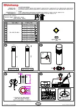 Preview for 1 page of Unilamp MACRON Flat - Bollard Installation Manual