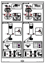 Preview for 2 page of Unilamp MACRON Flat - Bollard Installation Manual