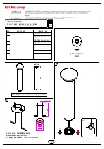 Unilamp Mini AGAR Prismatic - Bollard Installation Manual preview