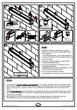 Preview for 2 page of Unilamp SABER/1 Quick Start Manual