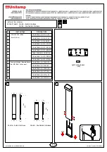 Preview for 1 page of Unilamp SKUNA - Short Bollard Slim Base Installation Manual