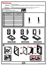 Unilamp XEON Cross - Wall Light Installation Manual preview