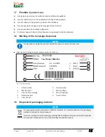 Preview for 6 page of Unilever Food Solutions Tea Fusion Machine User Manual