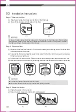 Preview for 5 page of Unilever Pureit PX3000 Instruction Manual