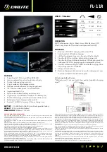 Предварительный просмотр 1 страницы UNILITE FL-11R Quick Manual