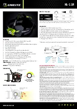 UNILITE HL-11R Quick Start Manual preview
