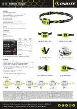 UNILITE HL-1R Quick Start Manual preview