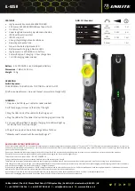 UNILITE IL-625R Quick Start Manual preview