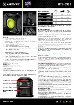 UNILITE MTB-5300 Manual предпросмотр