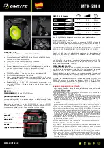 Preview for 5 page of UNILITE MTB-5300 Manual