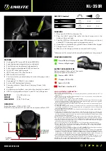 UNILITE NL-350R Quick Start Manual preview