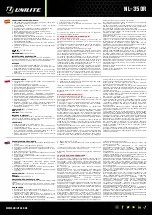 Preview for 3 page of UNILITE NL-350R Quick Start Manual