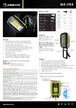 Preview for 1 page of UNILITE SLR-1750 Quick Start Manual