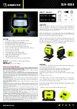 Preview for 1 page of UNILITE SLR-5500 Quick Start Manual