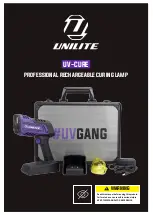 UNILITE UV-CURE Quick Start Manual предпросмотр