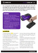 Preview for 2 page of UNILITE UV-CURE Quick Start Manual