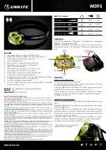 UNILITE WCHT5 Quick Start Manual preview