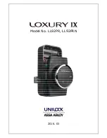 Preview for 1 page of Unilock Loxury IX Manual