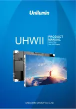 Preview for 1 page of Unilumin UHWII Series Product Manual