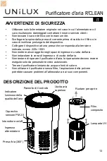 Предварительный просмотр 14 страницы Unilux 400110240 User Manual