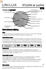 Предварительный просмотр 23 страницы Unilux 400110240 User Manual