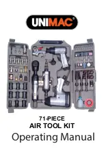 Unimac Air Tool Kit Operating Manual preview