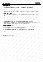 Preview for 6 page of Unimac AIRDRLUMCAK06 User Manual