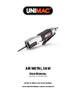 Unimac AIRSAWUMCAH16 User Manual preview