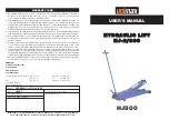 Unimax HJ-2/800 User Manual preview
