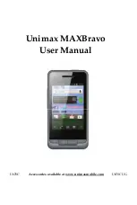 Preview for 1 page of Unimax MAXBravo User Manual