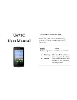 Unimax U671C User Manual preview