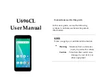 Предварительный просмотр 1 страницы Unimax U696CL User Manual