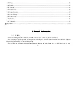 Preview for 3 page of Unimax V351 Manual