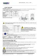 Preview for 30 page of Unimec FG 33-06 Operating, Maintenance, Spare Parts Manual