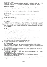 Preview for 7 page of Unimec FG3T-35 Operating, Maintenance, Spare Parts Manual