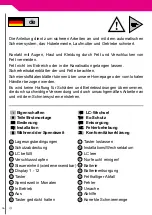 Preview for 26 page of Unimec NOVA 125 Translation Of The Operating Instructions