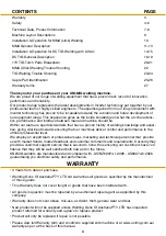 Предварительный просмотр 3 страницы Unimig KUMJRRW140 Operating Manual