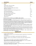 Preview for 3 page of Unimig KUMJRRW160 Operating Instructions Manual