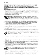 Preview for 4 page of Unimig KUMJRRW160 Operating Instructions Manual