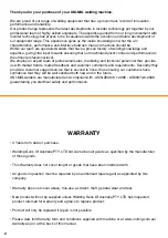 Preview for 2 page of Unimig KUMJRRW250 Operating Manual