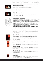 Preview for 19 page of Unimig RAZOR 320 AC/DC Operating Manual